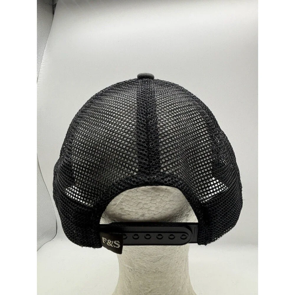 Field And Stream Hat Black Mesh Full Trucker Snapback